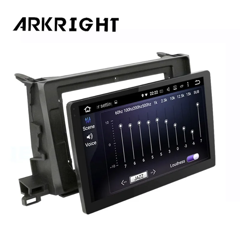 ARKRIGHT 10,1 ''автомобильный Радио/центр mulitimedia gps Android системный блок для Toyota Highlander ips экран Автомобильный плеер