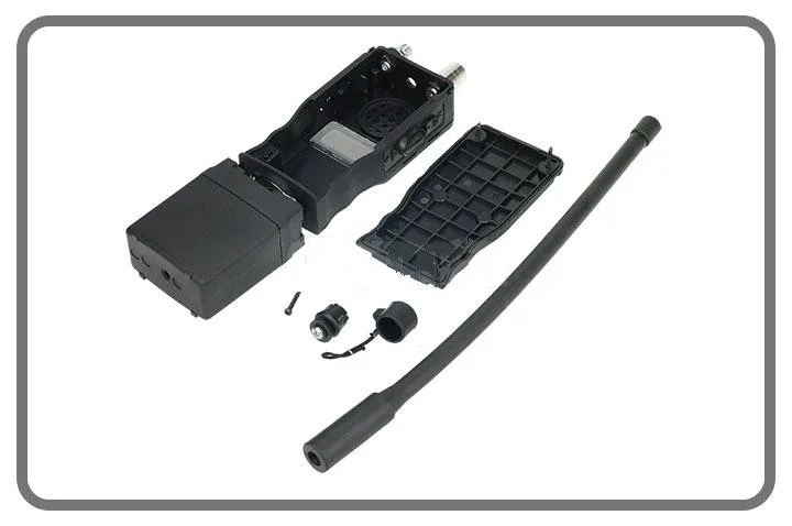 Tactical PRC-152 Dummy Radio Case plastic airsoft game headset headphone black DE OD (8)