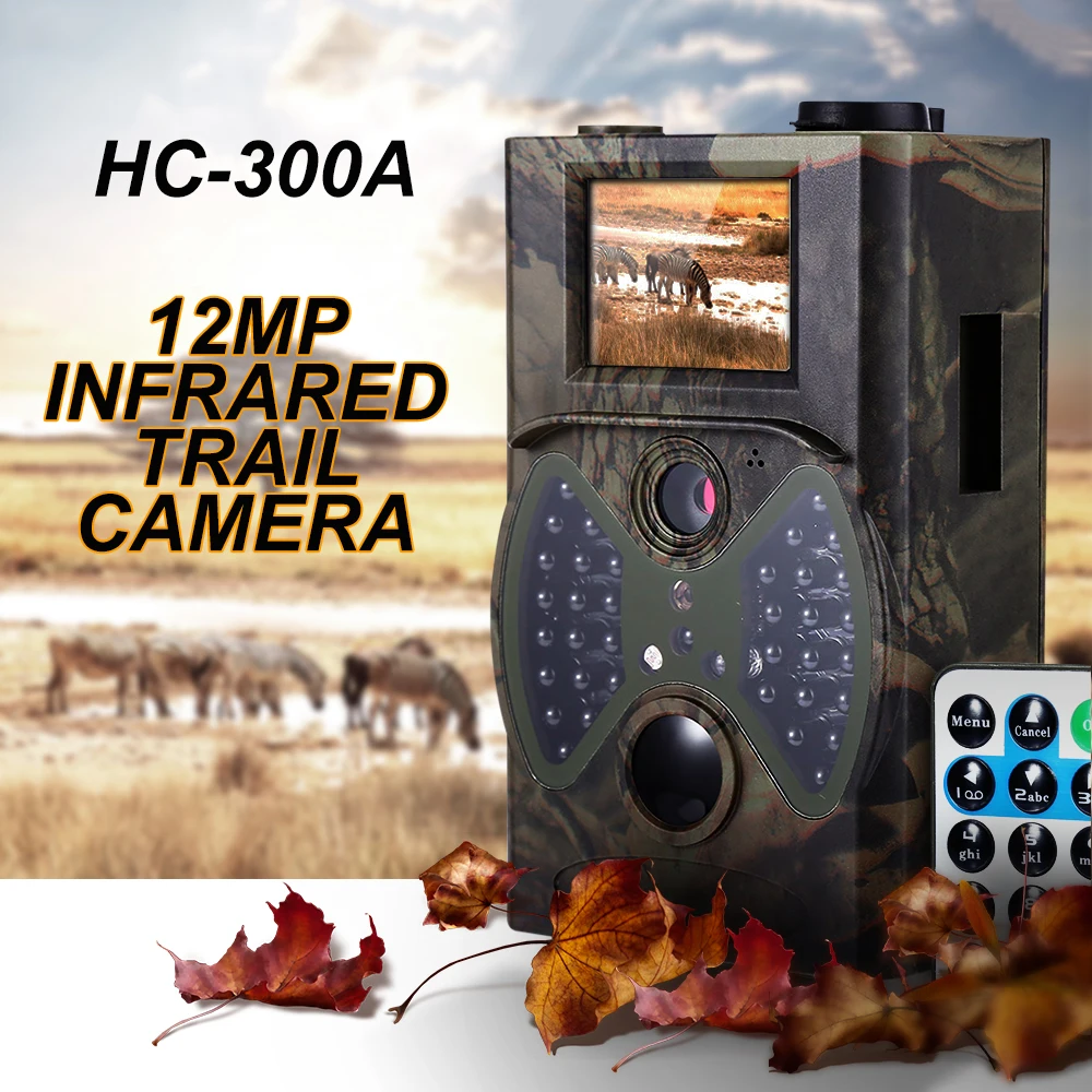 Buy Hot Sale 12MP Wildlife Trail Cameras Scouting Digital Camera Infrared Trail