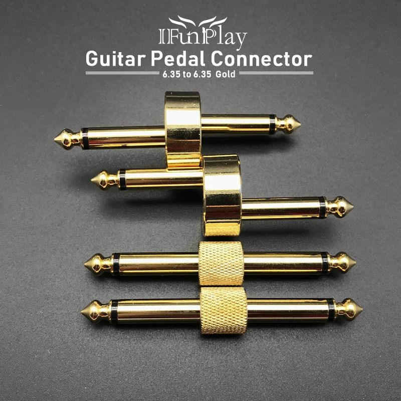 Buy 4pcs Guitar Effect Pedal Convert Connector JACK