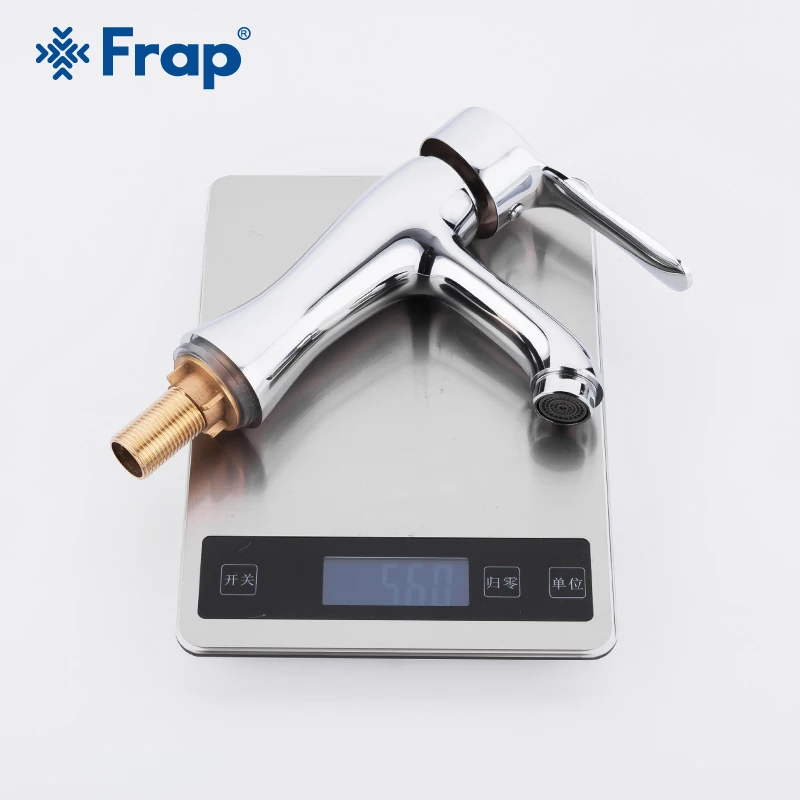 Смеситель для раковины Frap Y10176 хромированный латунный кран ванной комнаты