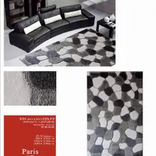 Современные стильные модные Нескользящие ковры для гостиной/спальни геометрические узоры полипропиленовые ковры