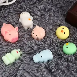 Мягкие мини-игрушки для снятия стресса милые животные дизайн Skuishy Animales Panda для сдавливания декомпрессии игрушки для детей и взрослых