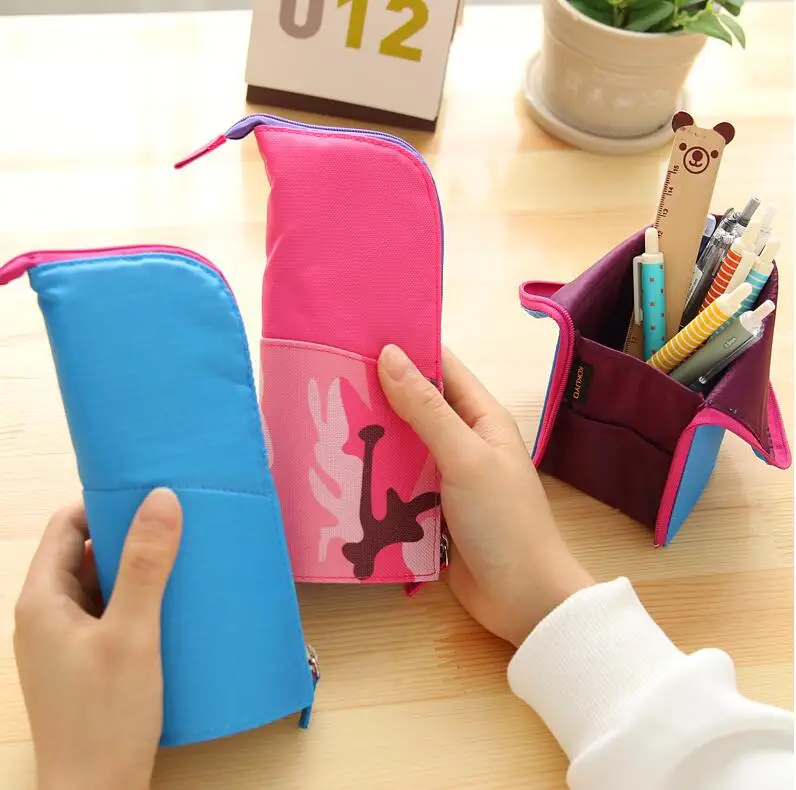 KOKUYO высококачественный чехол для карандашей, сумка для карандашей, держатель для карандашей, контейнер для канцелярских принадлежностей, сумка для ручек для школьников, канцелярские принадлежности