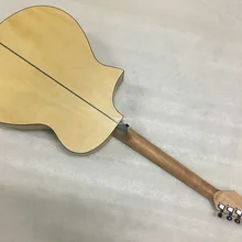 Хороший дизайн матовая недорогая Акустическая гитара 40 дюймов натуральный цвет