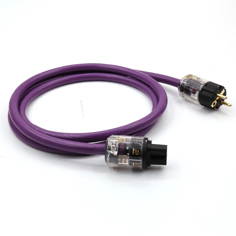 Free shipping acrolink ac 313cu OFC pure copper Schuko hifi audio power