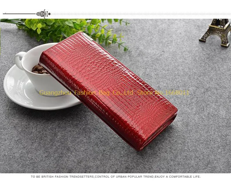Women Wallets Brand Design High Quality Leather Wallet Female Hasp Fashion Dollar Price Alligator Long Women Wallets And Purses13