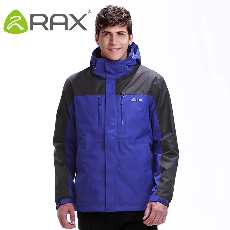 Rax Winter Outdoor Waterproof Hiking Jacket For Men Fleece Windbreaker Windproof Softshell Jacket Men's Thermal Rain Jackets Men Rax Winter Outdoor Waterproof Hiking Jacket For Men Fleece Windbreaker Windproof Softshell Jacket Men's Thermal Rain Jackets Men