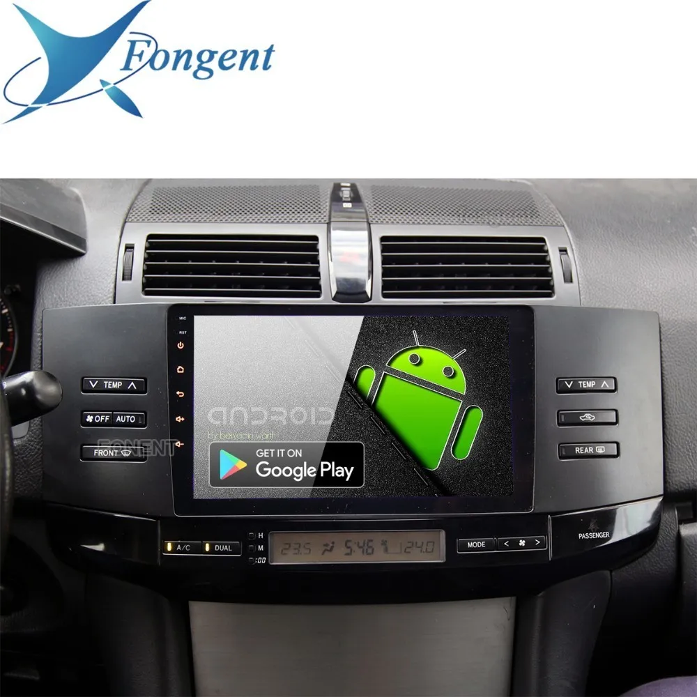 

Fognent Car Radio 1 Din Android 9.0 Stereo for Toyota Reiz 2005 2006 2007 2008 2009 Multimedia Navigation 10.2" IPS Screen DSP