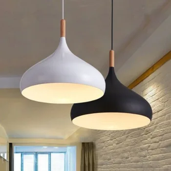 

Modern 7 Colors Macaron LED Pendant Lights Aluminum Pendant Lamp Restaurant Living Dinning Room Cafe Bar Deco Lighting Luminaire