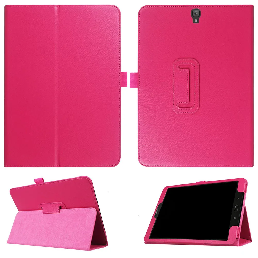 For Samsung Galaxy Tab S3 9.7 Case SM-T820 T825 Slim Leather Flip Stand Tablet Protect Cover Galaxy Tab S3 9.7 inch Folio Case (7)