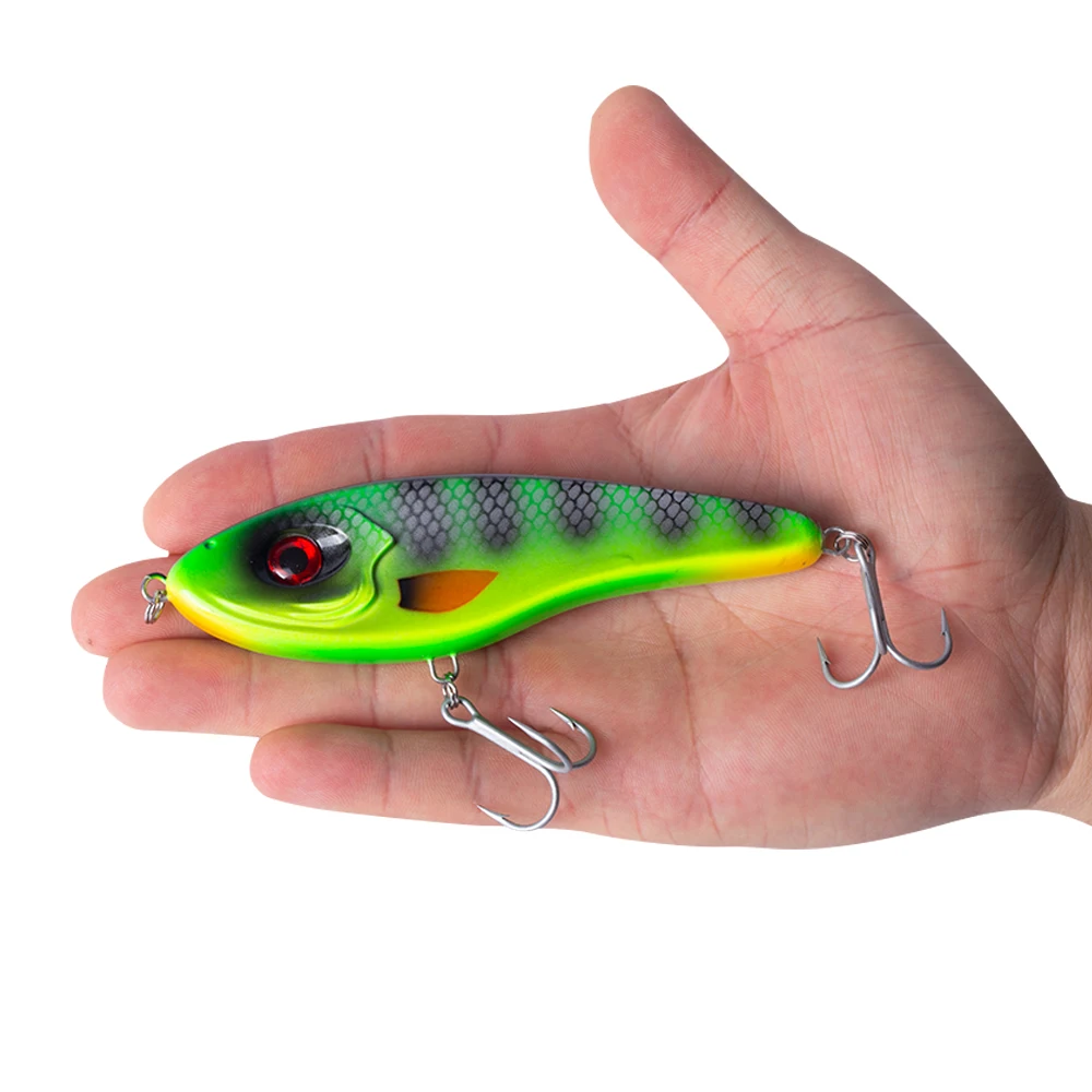 Hunthouse Jerkbait Musky Buster Pike Fishing Lure 11.5/14.5cm 32/52g Jerk VIB Baits Slow Sinking Big Bass Pesca westin LW129