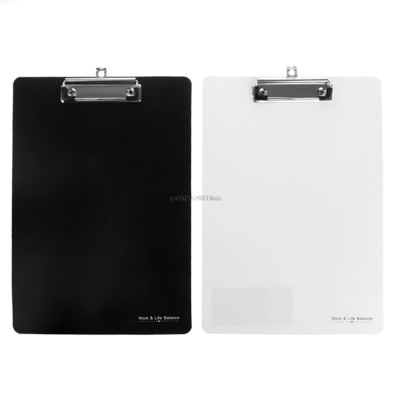 

New A4 Clipboard Writing Pad File Folders Document Holders School Office Stationery
