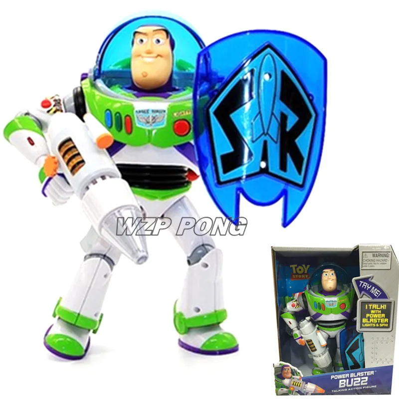 

Toy Story 4 Buzz Lightyear Battle Ver Toy Voices Speak English Can Illuminate Action Figure Model Toys New Collection Kids Gifts