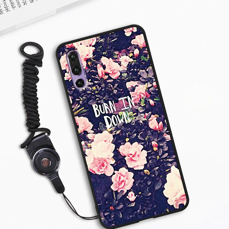 Huawei p20 pro Case cover 18 Patterns Silicone Soft Cover For Huawei p20 pro case original 100% BiNFUL f27