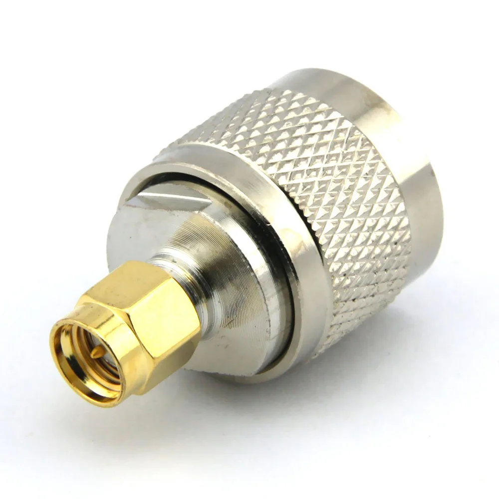 10Pcs N type male to SMA male RF coaxial cable adapter Jack