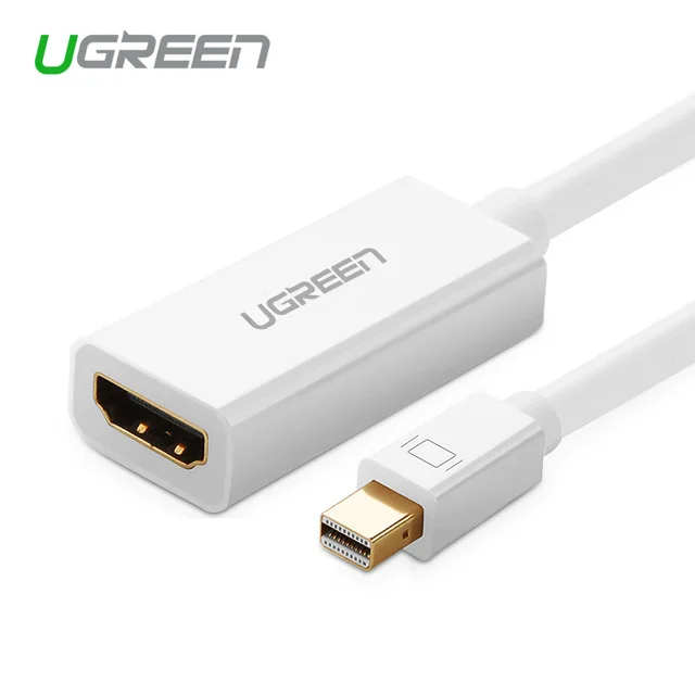 Cheap Ugreen High Quality Thunderbolt Mini DisplayPort Display Port DP to HDMI Adapter Cable For Apple Mac Macbook Pro Air Cheap Ugreen High Quality Thunderbolt Mini DisplayPort Display Port DP to HDMI Adapter Cable For Apple Mac Macbook Pro Air