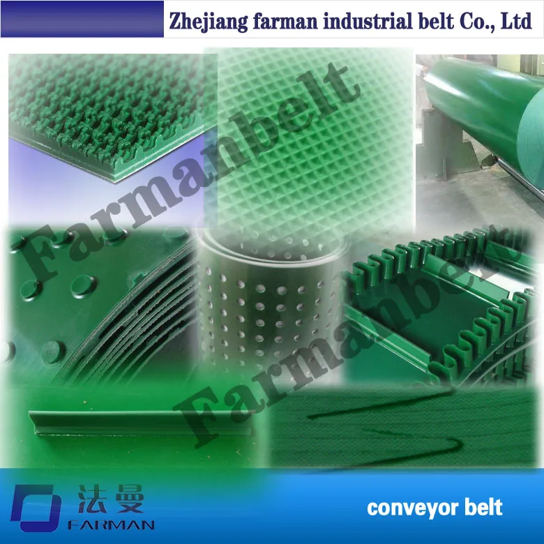 

5mm rough top PVC conveyor belt for Logistic