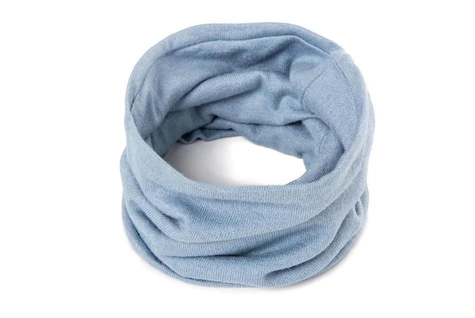 Модный осенне-зимний теплый шарф для женщин и мужчин, вязаный однотонный хлопковый шарф для шеи, вязаные мягкие шарфы для мальчиков и девочек