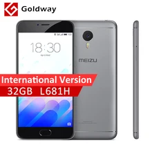 Original Meizu M3 Note Pro International Version L681H 32GB ROM Mobile Phone MTK Helio P10 Octa Core 5.5" FHD 4100mAh [Flyme G](Hong Kong)