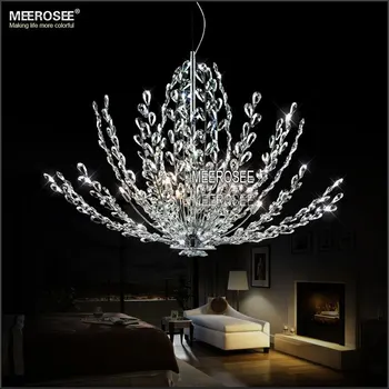 

Modern Crystal Pendant Lights Fixture lampadari Vintage Floral French Crystal Lustre Hanging Lamp Suspension Light MD2367