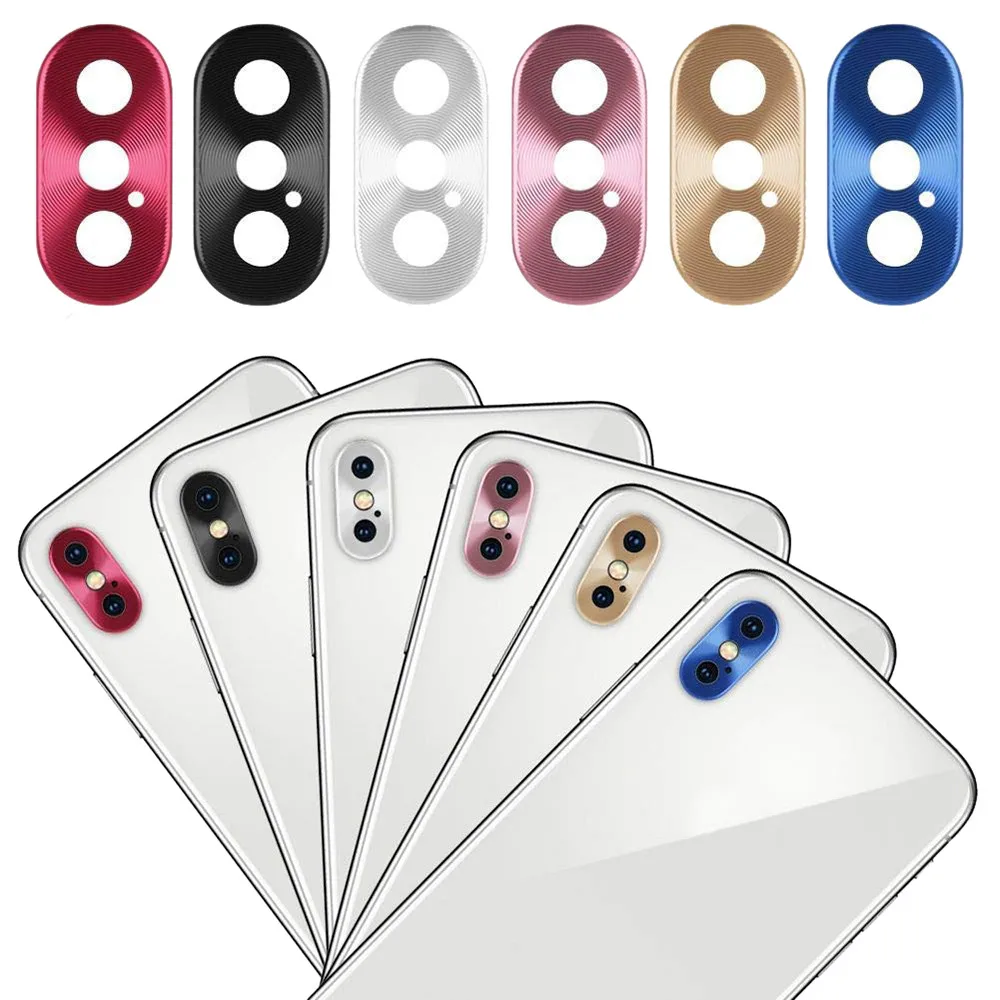 Для iPhone XS Max/XS/X задняя камера металлический протектор защитный чехол для объектива Рин Прямая доставка YE1.15