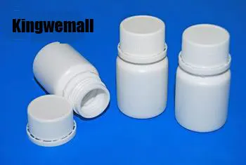 

300pcs/lot Capacity 20ml Plastic HDPE Bottle for Tablets Pills Drug Medicine Packaging