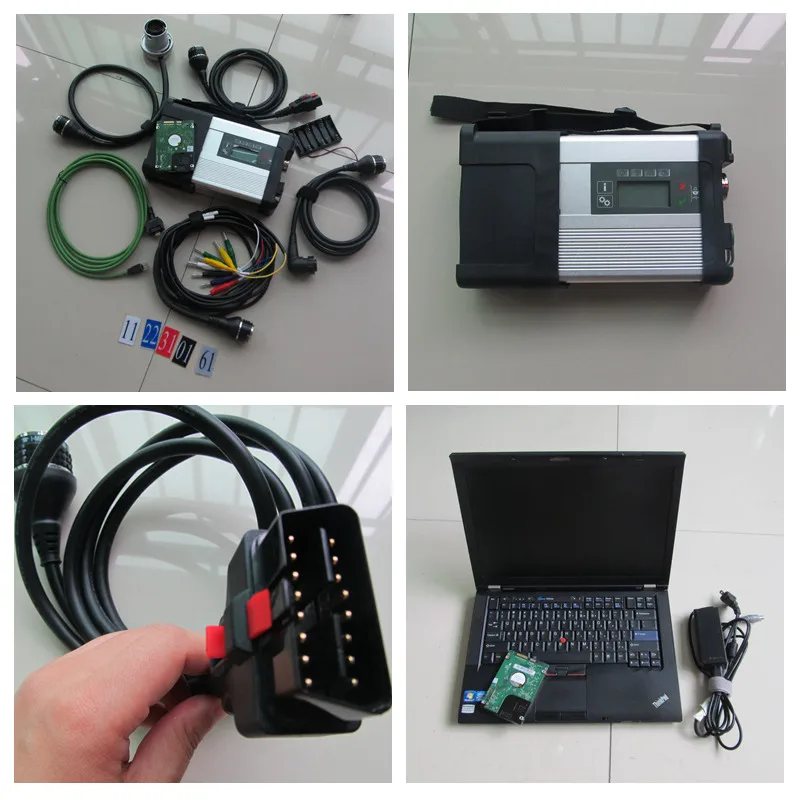 Wireless MB Star C5 SD Connect + diagnostic PC laptop T410 i5, 4g+ mb star c5 newest software hdd 2017.05v hdd for mb sd c5