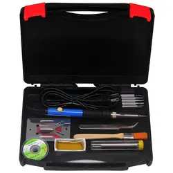Aidetek 60 Вт 12 в 1 регулируемый сварщик паяльник головы desolder Toolbox SPB2