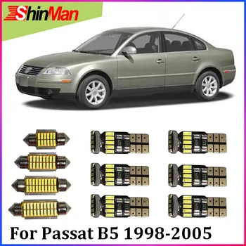 

ShinMan 13x LED CAR Light Car LED Interior Car lighting For Volkswagen Passat B5 LED Interior Light kit 1998-2005 LED Car bulb