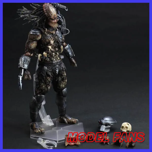 MODEL FANS Play Arts Kai Predator Figure Alien Hunter Primevil Figure PA 25cm PVC Action Figure Doll Toys Kids Gift MODEL FANS Play Arts Kai Predator Figure Alien Hunter Primevil Figure PA 25cm PVC Action Figure Doll Toys Kids Gift