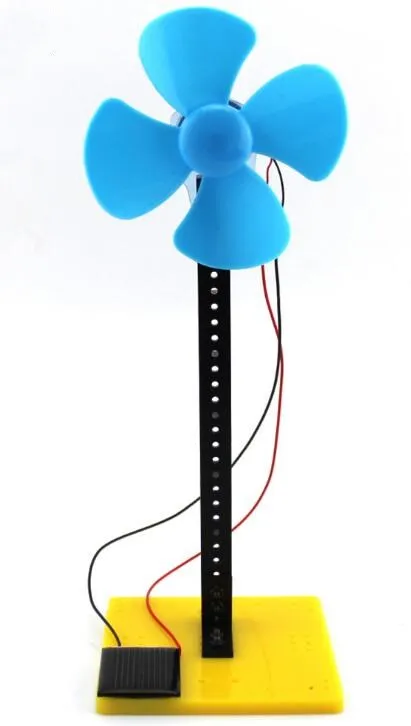 Солнечные игрушки вентилятор Тесты Suite DIY игрушка модель аксессуары для детей науки Технология Малый производства