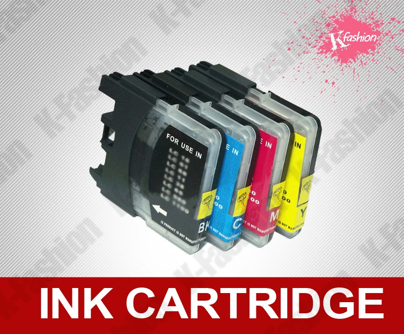 Совершенно новый чернильный картридж LC 980 / 1100 для Brother DCP 165c 145c 385c 585cw 6690cw 185c MFC 5490cn