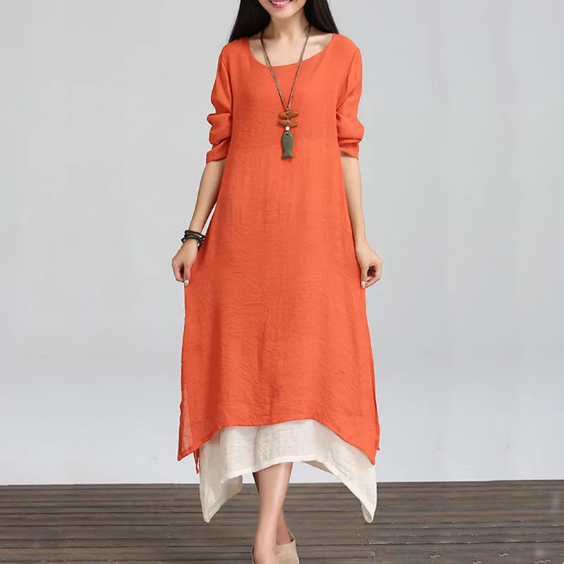 double layer gown