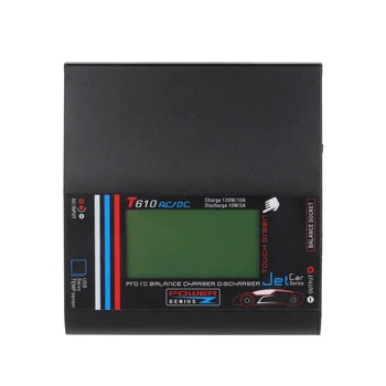 

T610AC 120W Balance Charger Discharger with LCD Touch Screen for LiPo LiFe NiCd NiMH liIon Pb Battery