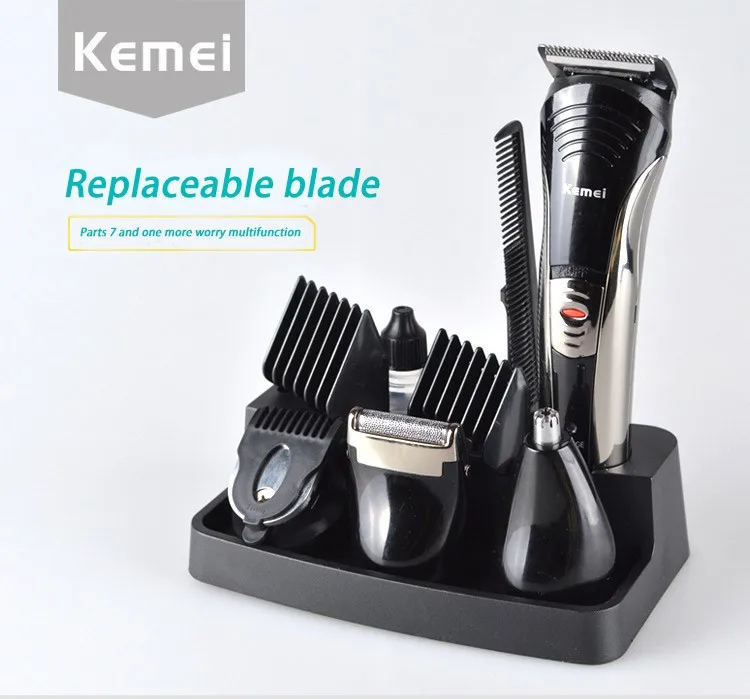 Kemei KM-590A 7 In 1 Multi-Function Trimmer description image
