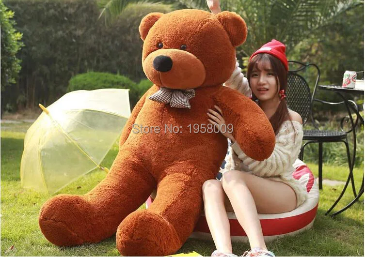 6 feet big teddy bear stuffed 5 colors giant jumbo size 180cm