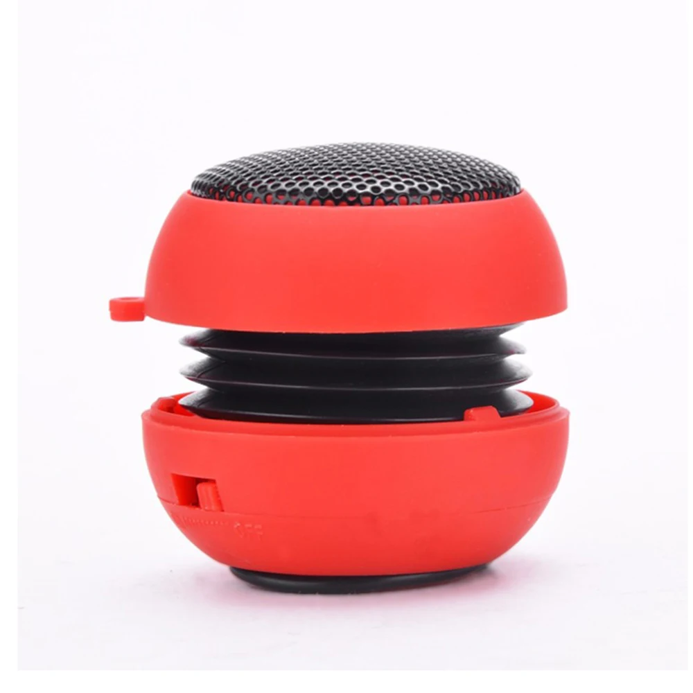 

Jninsens Portable Hamburger Mini Speaker Mp3 Music Loudspeaker Player Outdoor 3.5mm Wired Speaker Sound Box for Computer Phones
