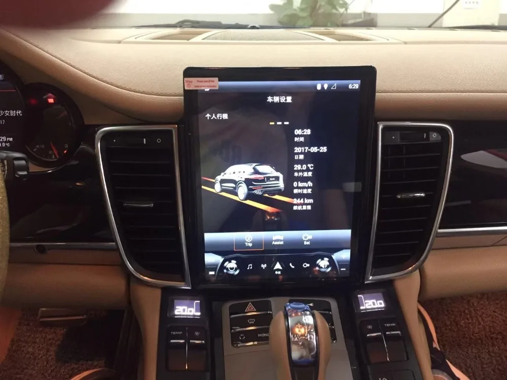 10," Tesla вертикальный экран Android Авторадио DVD аудио головное устройство Sat Nav для Porsche Panamera