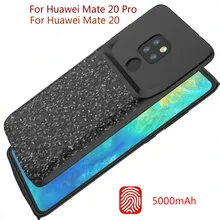 5000/4700mAh задняя крышка аккумулятора зарядное устройство чехол для huawei mate 20 Pro mate 20 внешний портативный внешний аккумулятор зарядка силиконовый чехол