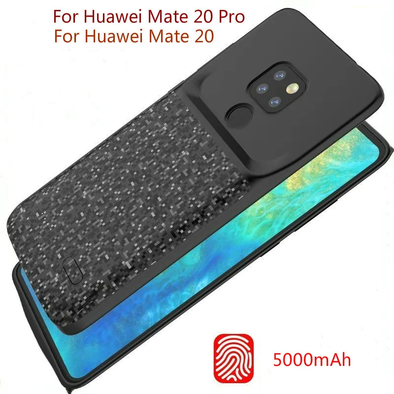5000/4700 мАч задняя крышка с зажимом для зарядного устройства Huawei Mate 20 Pro Mate20 внешний