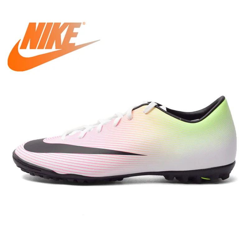 

Original Authentic NIKE MERCURIAL VICTORY V TF Men's Light Comfortable Soccer Shoes Football Sneakers Breathable Durable 651646