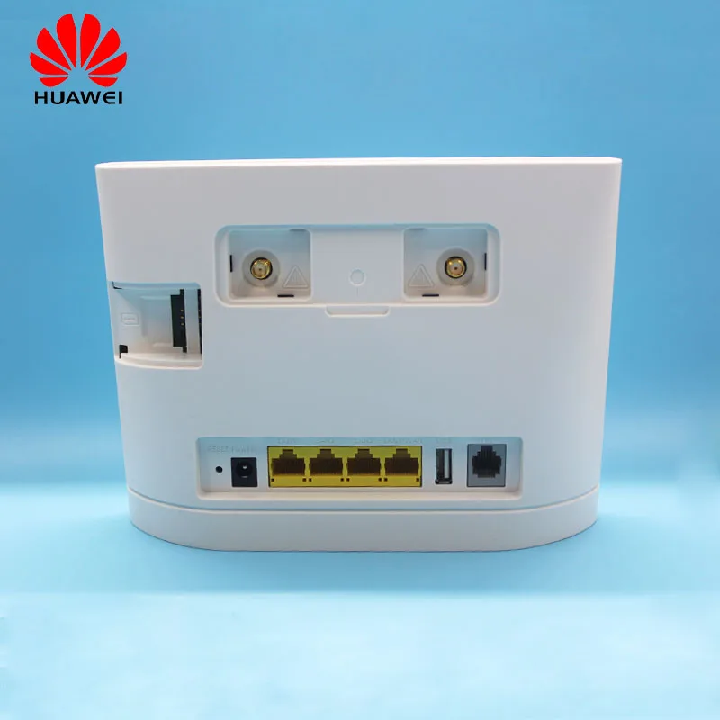 Разблокированный используемый HUAWEI B315 B315s-608 CPE 150 Мбит/с 4G LTE FDD TDD беспроводной шлюз Wifi маршрутизатор с антенной PK B310, B593, E5172