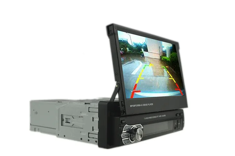 

1 din Car MP5 Player Car MP3 MP4 Multimedia car radio stereo Bluetooth 7" HD Retractable Touch Screen Auto radio AUX-IN /FM