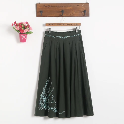 New Fashion Women Short Maternity Skirts pack Skirt Waist Skirt Large Size Pregnant Skirt - Цвет: Light green