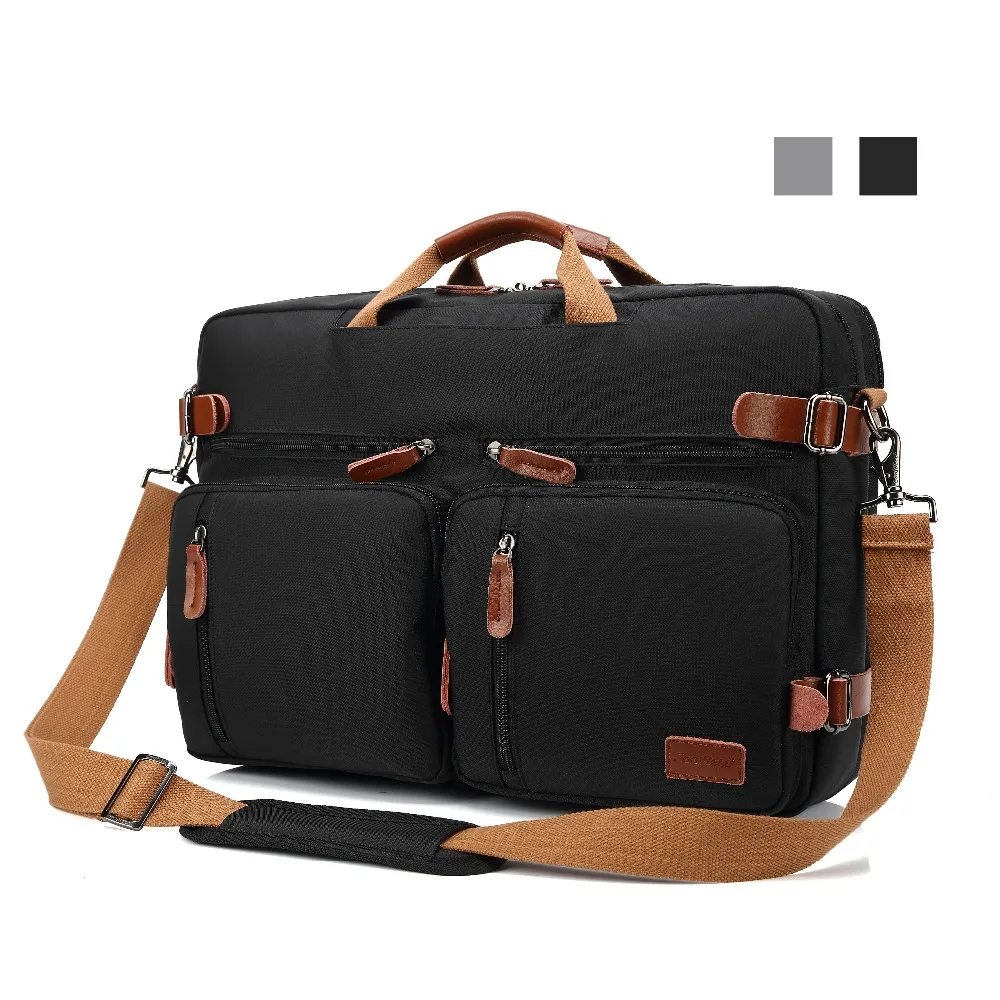 Multi Functional 17 Inch Large Laptop Backpack Computer Briefcase