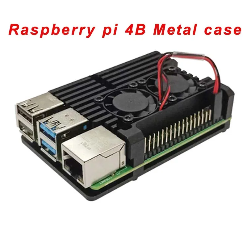 Raspberry Pi 4B защитный чехол из алюминиевого сплава металлический корпус для Raspberry Pi 4B