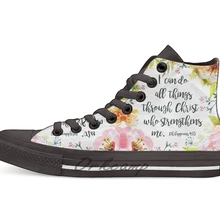 Я могу сделать все вещи Дизайн Повседневная парусиновая обувь на заказ Прямая