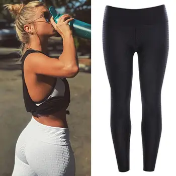 

Women High Waist Pants Ladies Fitness Leggings Run Gym Sports Trouser Solid Slim Long Pant Women Clothing