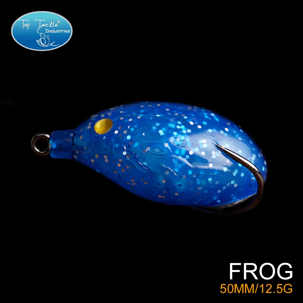 

CF LURE Handmade Little Devil Soft Frog For Snake Head Freshwater Frog Fishing Lure 50MM/12.5G